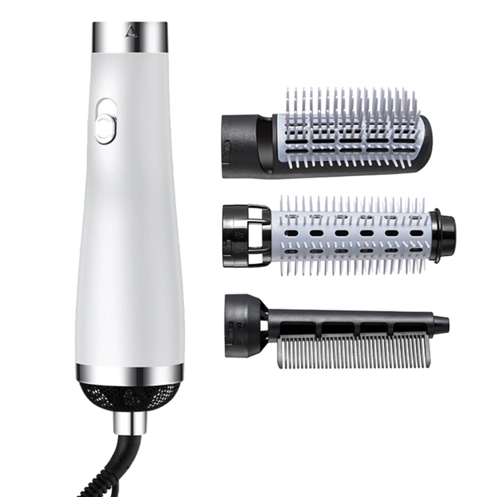 1Set Electric Hair Dryer Comb Curly Hair Comb Barber Shop Hairstyling Comb