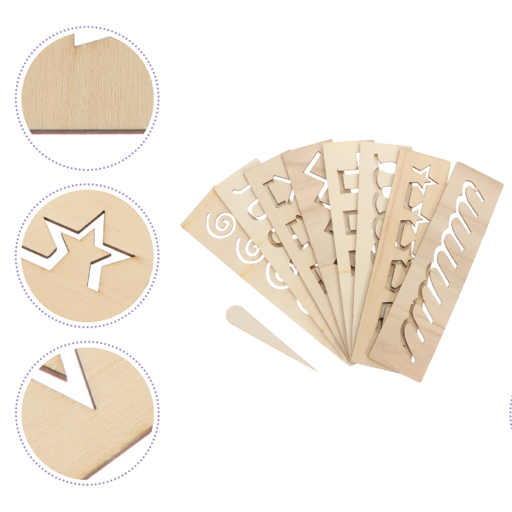 1 Set Wood Practicing Board Early Practice Board Toy Hollow Practicing Board