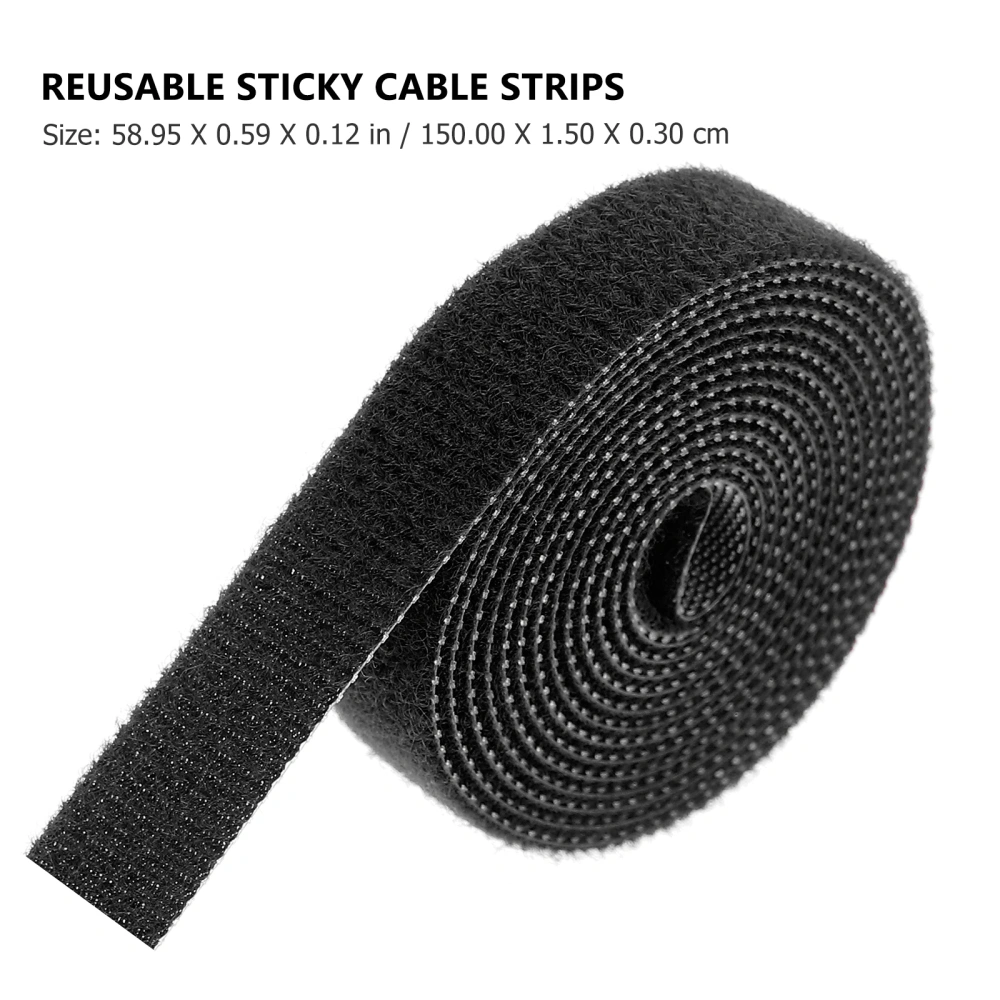 Fastening Self-adhesive Cable Strip Cable Organizer Hook and Loop Cable Strip