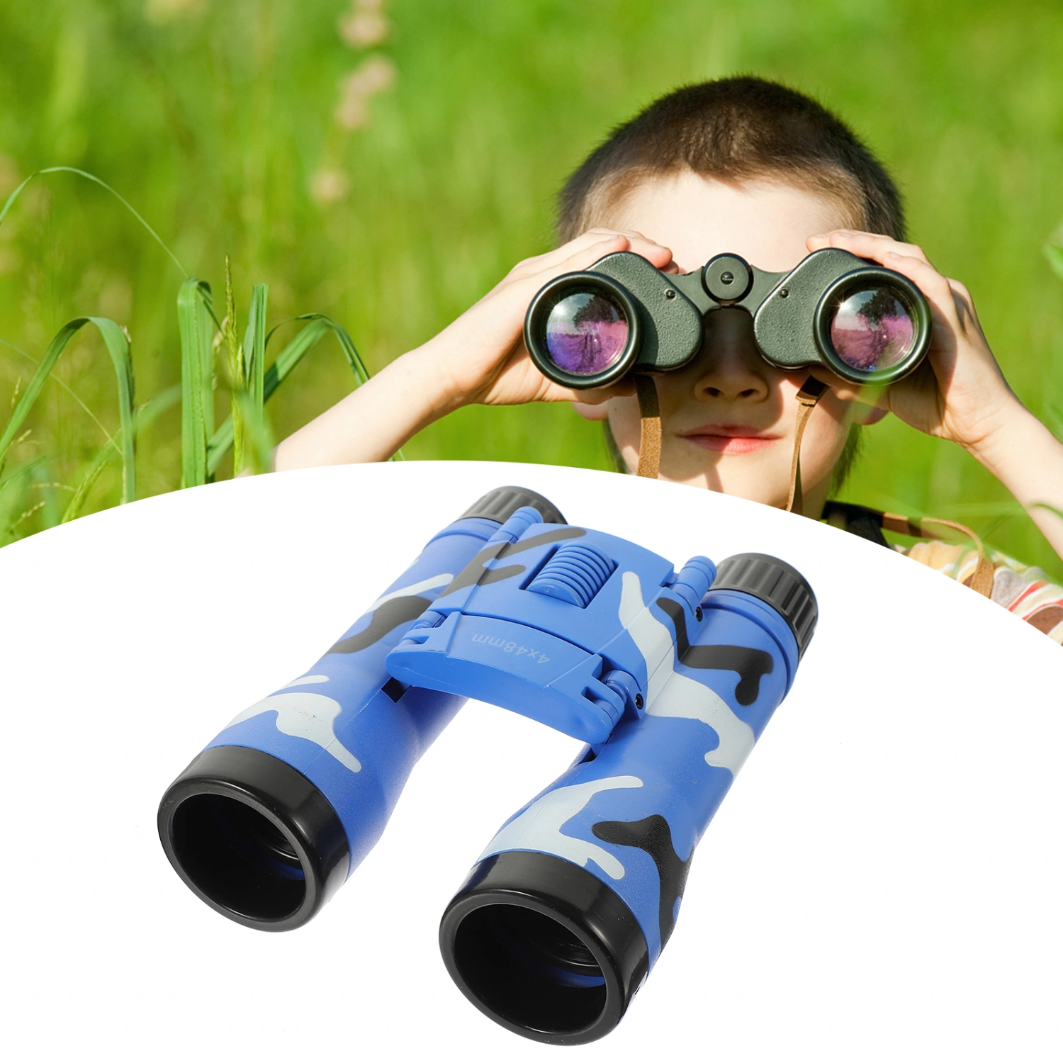 1 Set Kids Eyeshield Binocular Outdoor High Definition Binocular for Travel