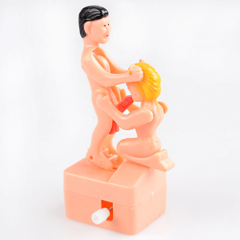 2pcs Bachelor Party Playthings Funny Wind Up Toys Party Spoof Toy Bachelor Party Props (2 Styles)