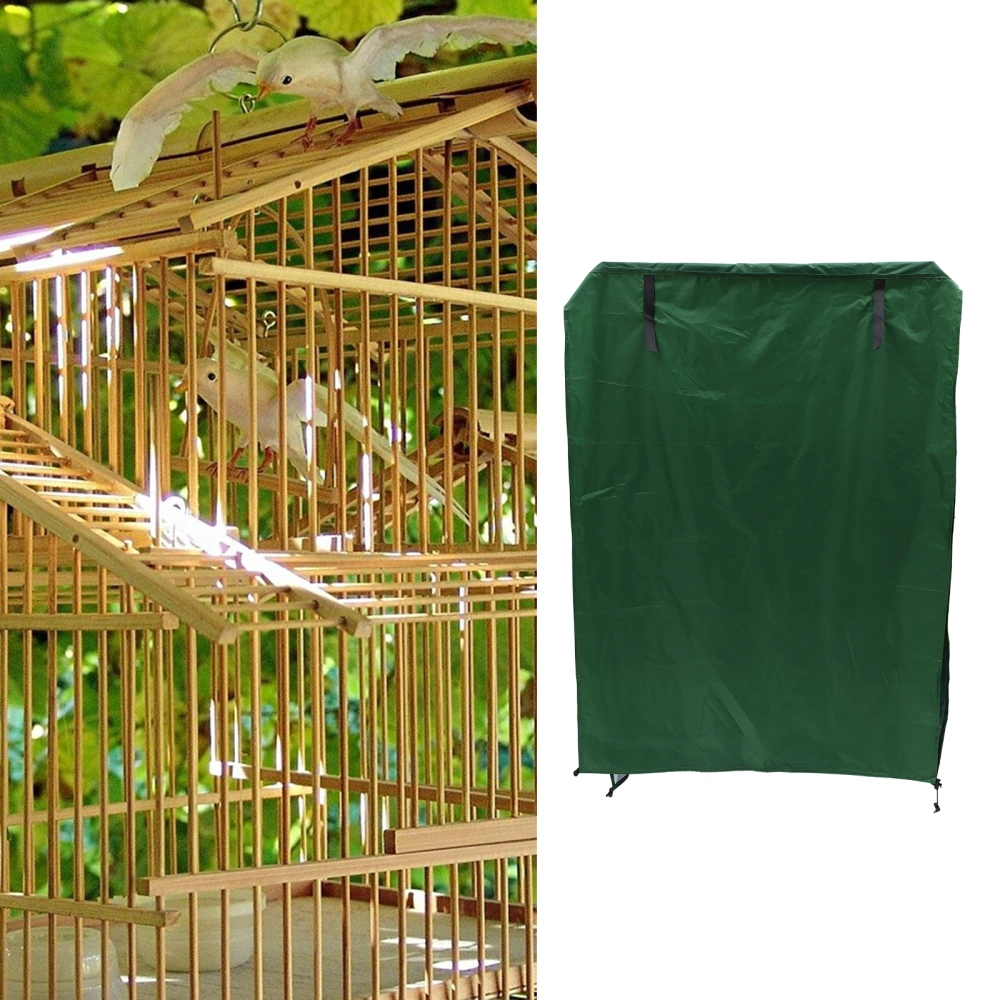 Outdoor Bird Cage Cover Yard Parrot Cage Rainshed Washable Waterproof Cover