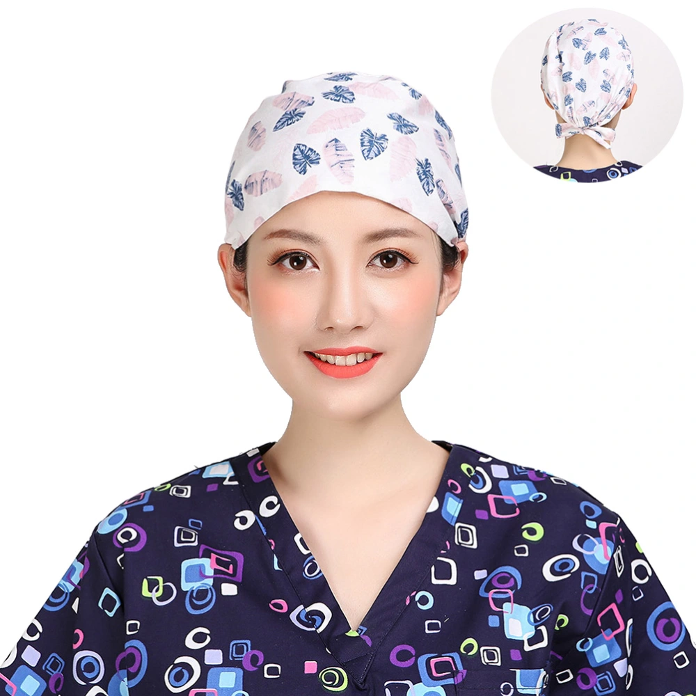 Cotton Operating Room Dinosaur Printing Work for Woman Lady Female