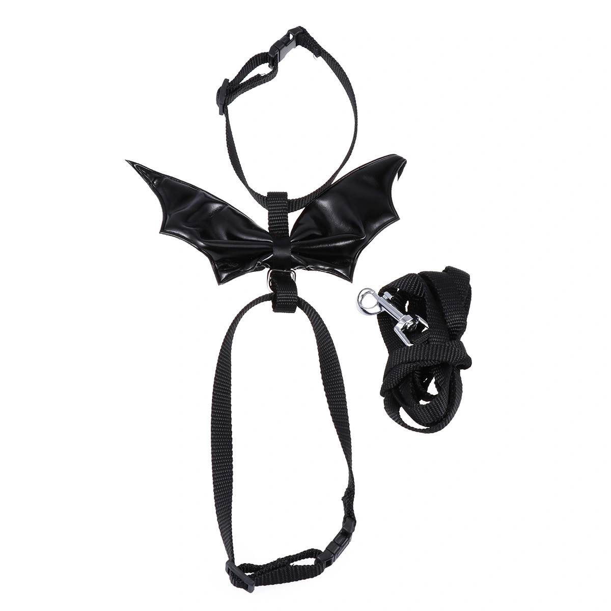 Halloween Pet Leash Harness Lovely Bat Wings Cat Harness Hauling Rope Chest Back Strap