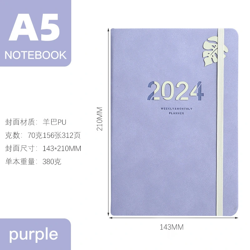 Portable Notebook Schedule Planner Notepad Planning Notebook A5 Journal Notepad Meeting Notepad