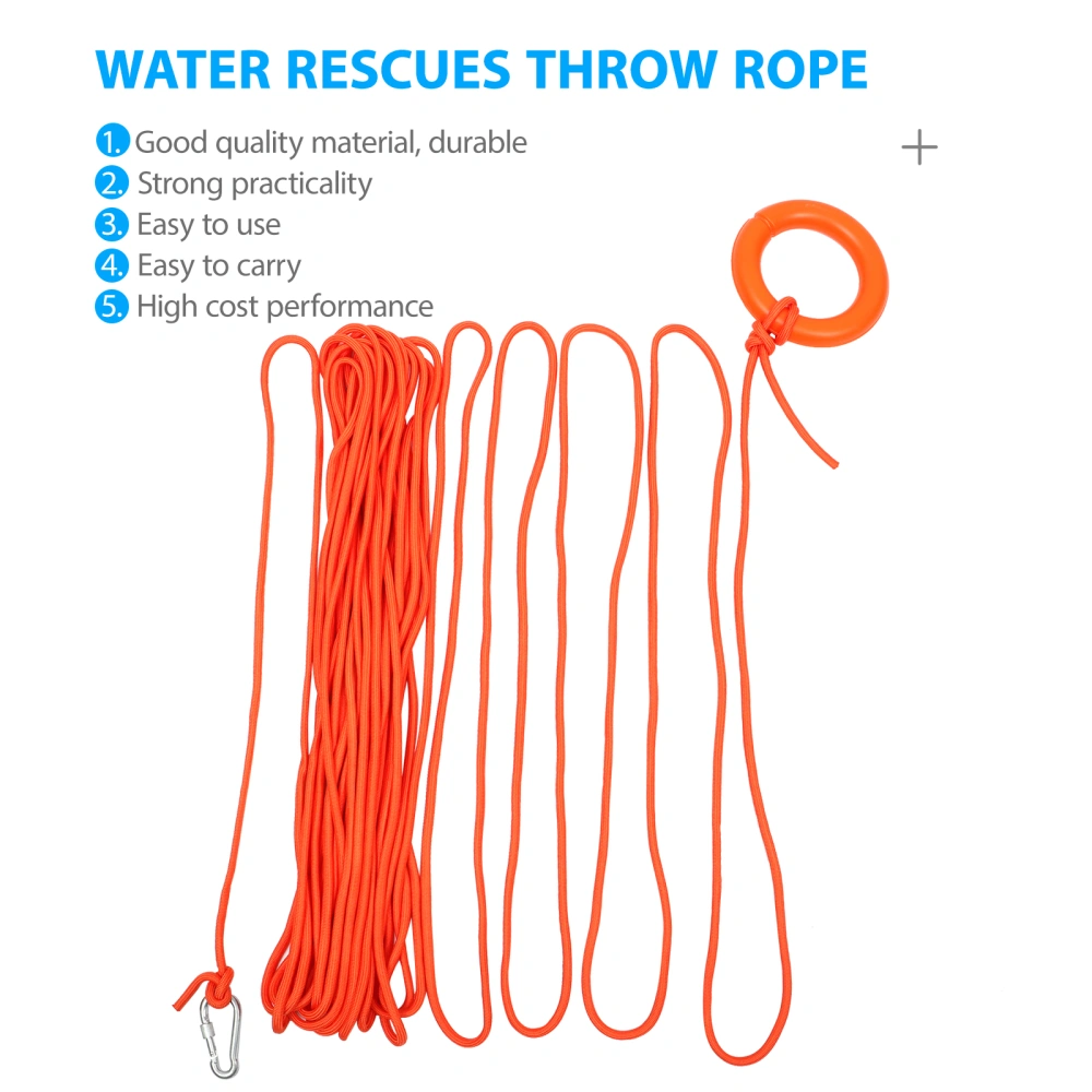 1 Set of Water Floating Life Line Rescues Throw Rope for Water Sports Safety