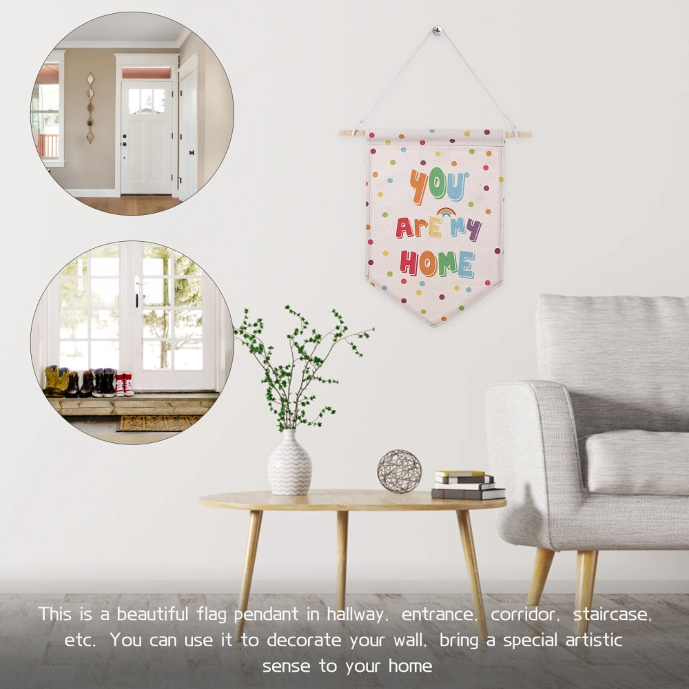 Motivational Slogan Wall Picture Wall Pennant Picture Decorative Pennant Pendant Wall Art