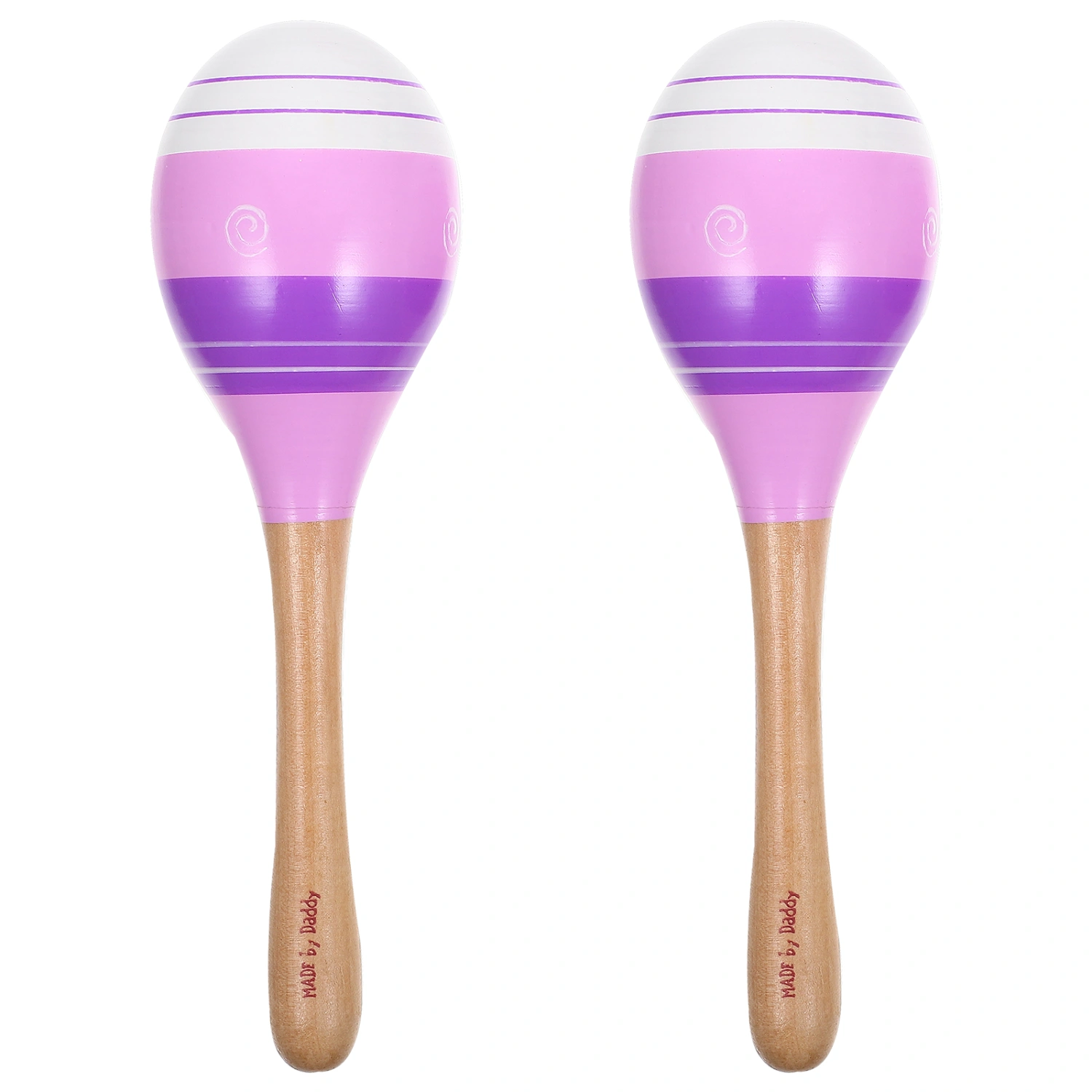 2Pcs Adorable Sand Hammers Children Early Educational Musical Instruments