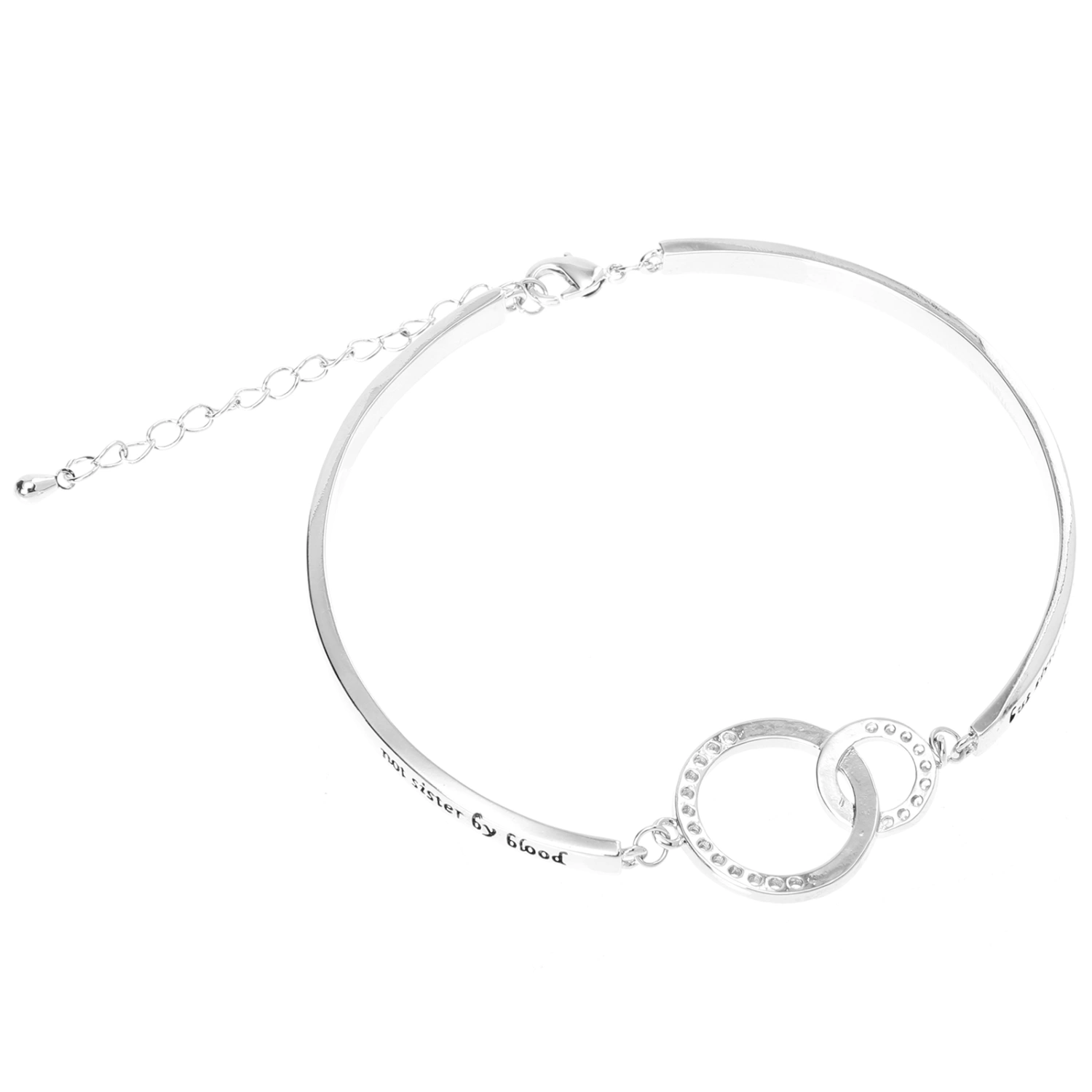 Rhinestone Bracelet Hand Chain Adjustable Bangle Friendship Women Jewelry Gift