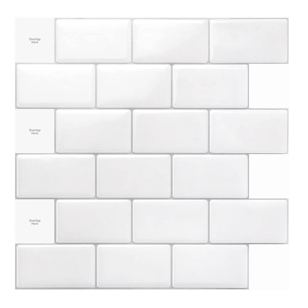 Adhesive Wall Sticker Room Wall Paste Brick Design Sticker Kitchen Wall Decal