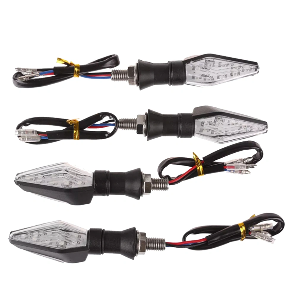 4 Pcs Motorcycle Bike LED Turn Signal Light Indicator for SUVs SUZUKI Grand Yellow Light