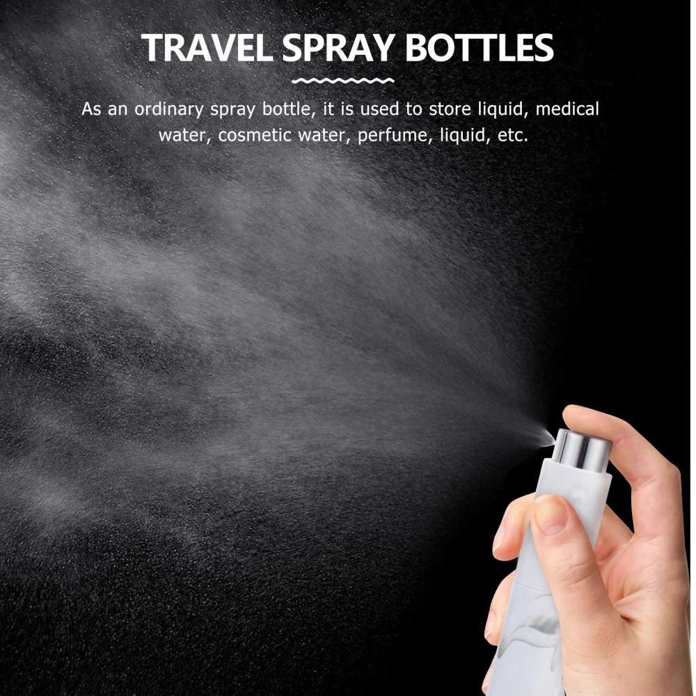 2pcs 10ml Perfume Atomizer Bottles Refillable Mini Travel Perfume Sprayer