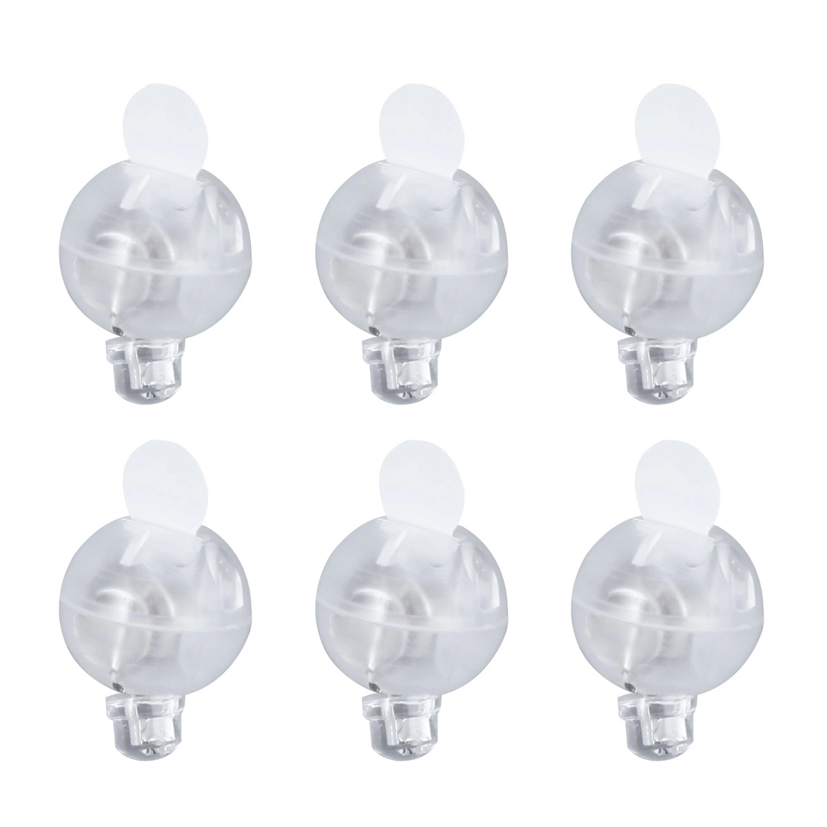10 Pcs Colorfull Mini Balloon Lamp Light-emitting Balloon Lamp LED Balloon Lamp Luminous Balloon Lamp Wedding Party Decor (Blue)