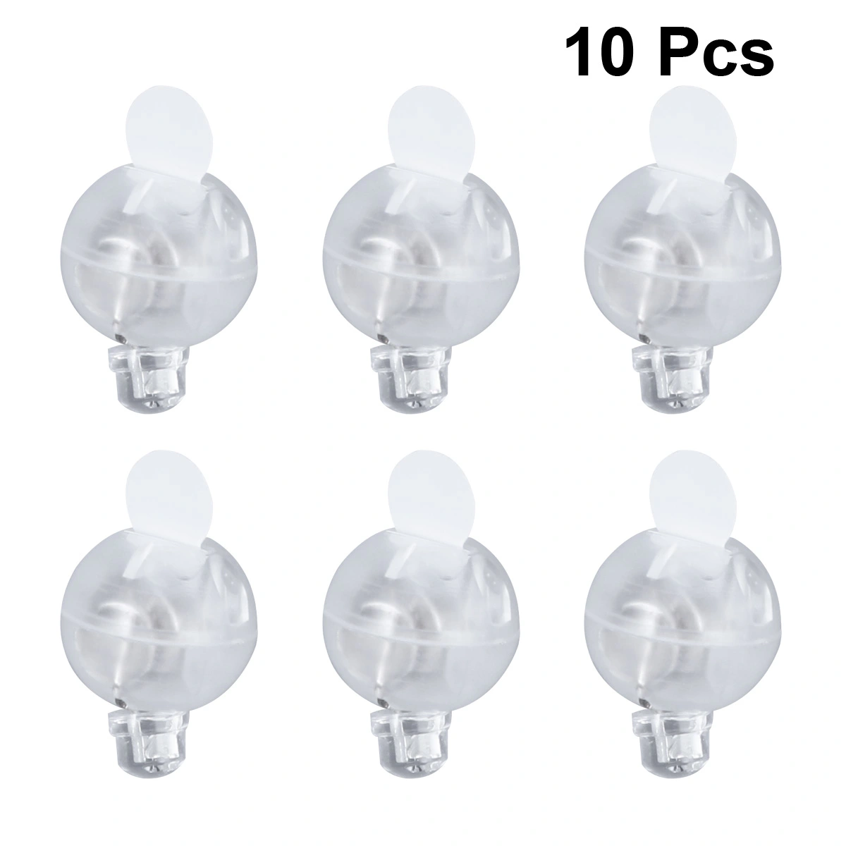 10 Pcs Colorfull Mini Balloon Lamp Light-emitting Balloon Lamp LED Balloon Lamp Luminous Balloon Lamp Wedding Party Decor (Blue)