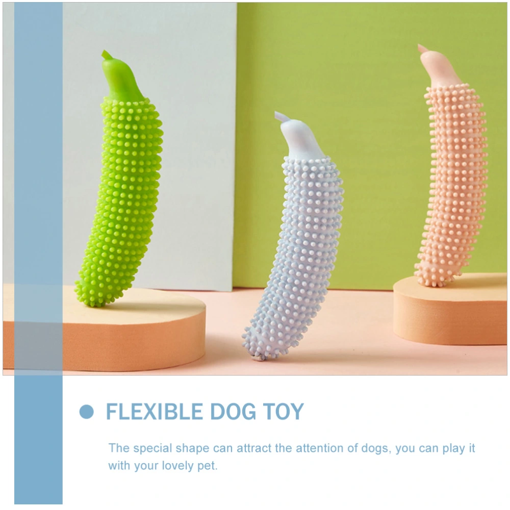 Dog Chew Toy Flexible Dog Biting Toy Portable Dog Teether Interactive Dog Training Toy Pet Toy