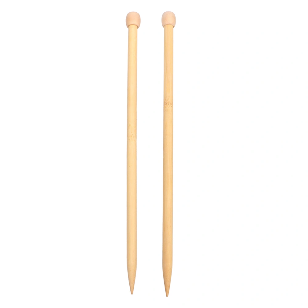 1 Pair of Knitting Needles Wooden Knitting Tools Knitting Rods Crochet Needles