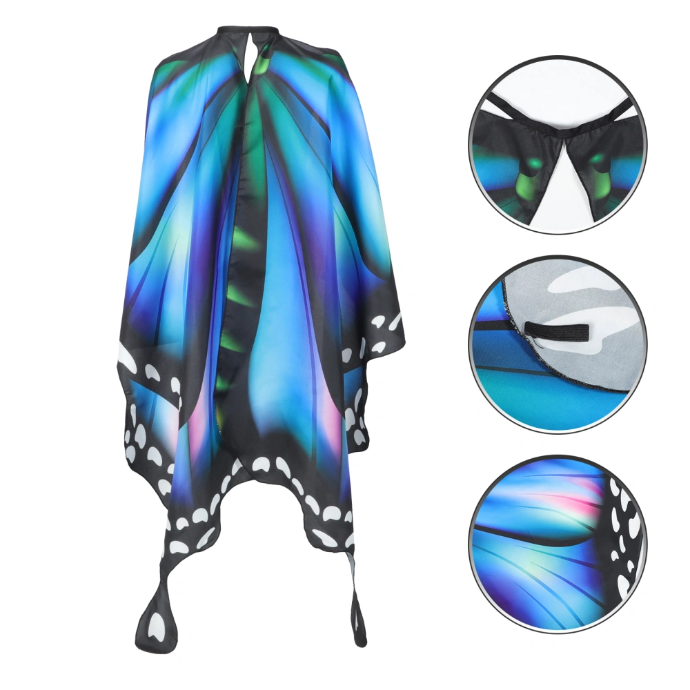 Butterflies Wing Fairy Wing Cape Cloak Dress Up Shawl Halloween Cosplay Costume