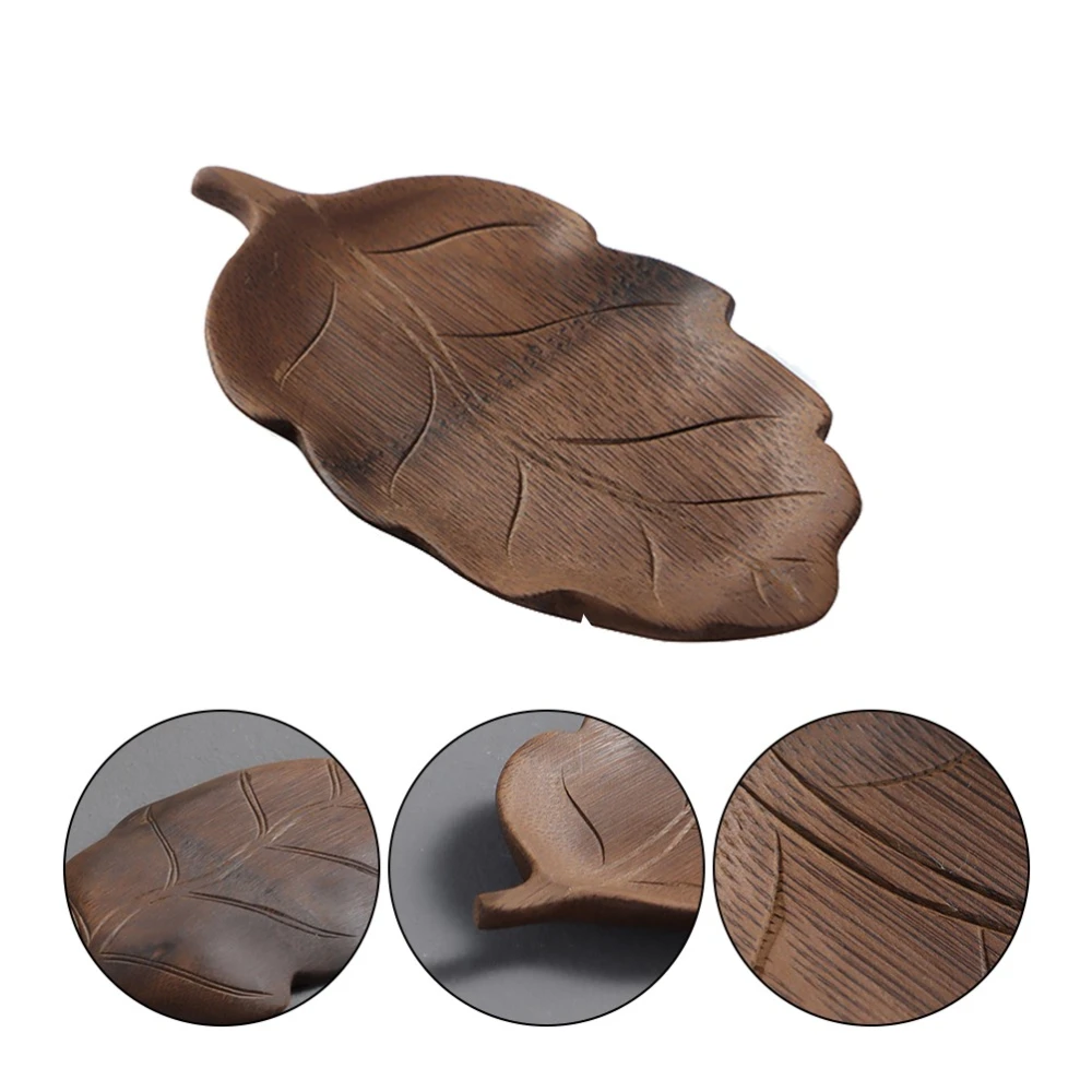 Bamboo Leaf Cup Holder Heat Insulation Pad Pastoral Style Bamboo Coaster