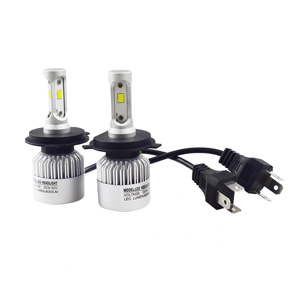 2pcs Headlight Bulbs H4 LED Bulb CSP Chips Car Light Lamps Led Headlight Auto Bulb