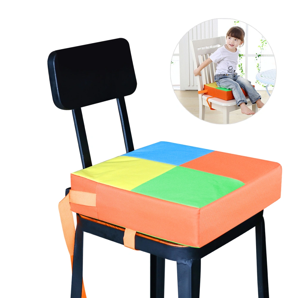 NUOLUX Baby Kids Children Dining Chair Booster Cushion Seats Dismountable and Adjustable Booster Seat Highchair Mat (Random Color)