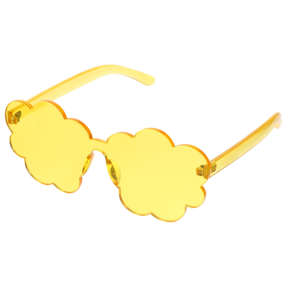 Cloud Glasses Frameless Flower Party Sunglasses Rimless Sunglasses for Women