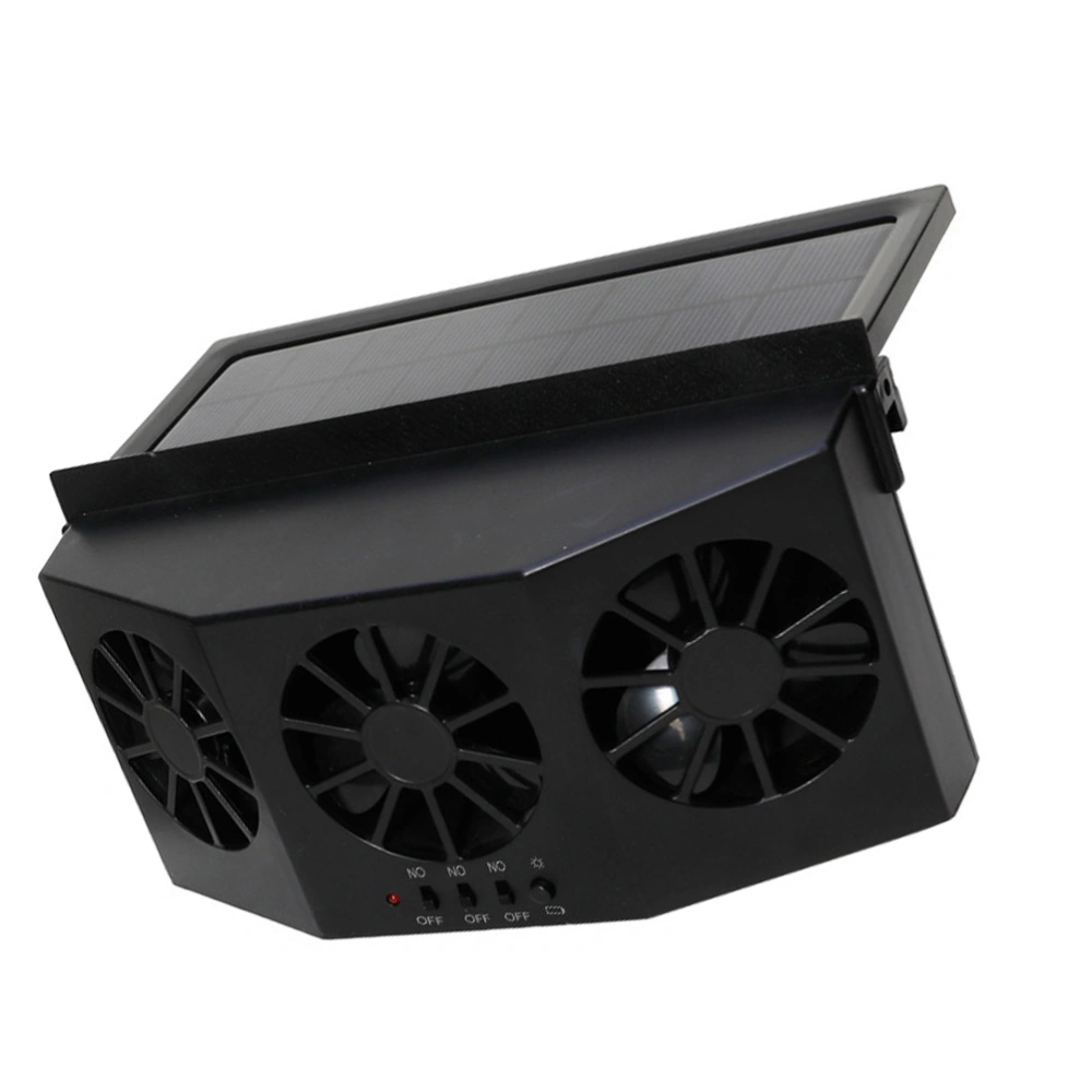 Vehicle Air Circulation Smoke Exhaust Fan Car Ventilation Fan Solar Exhaust Fan