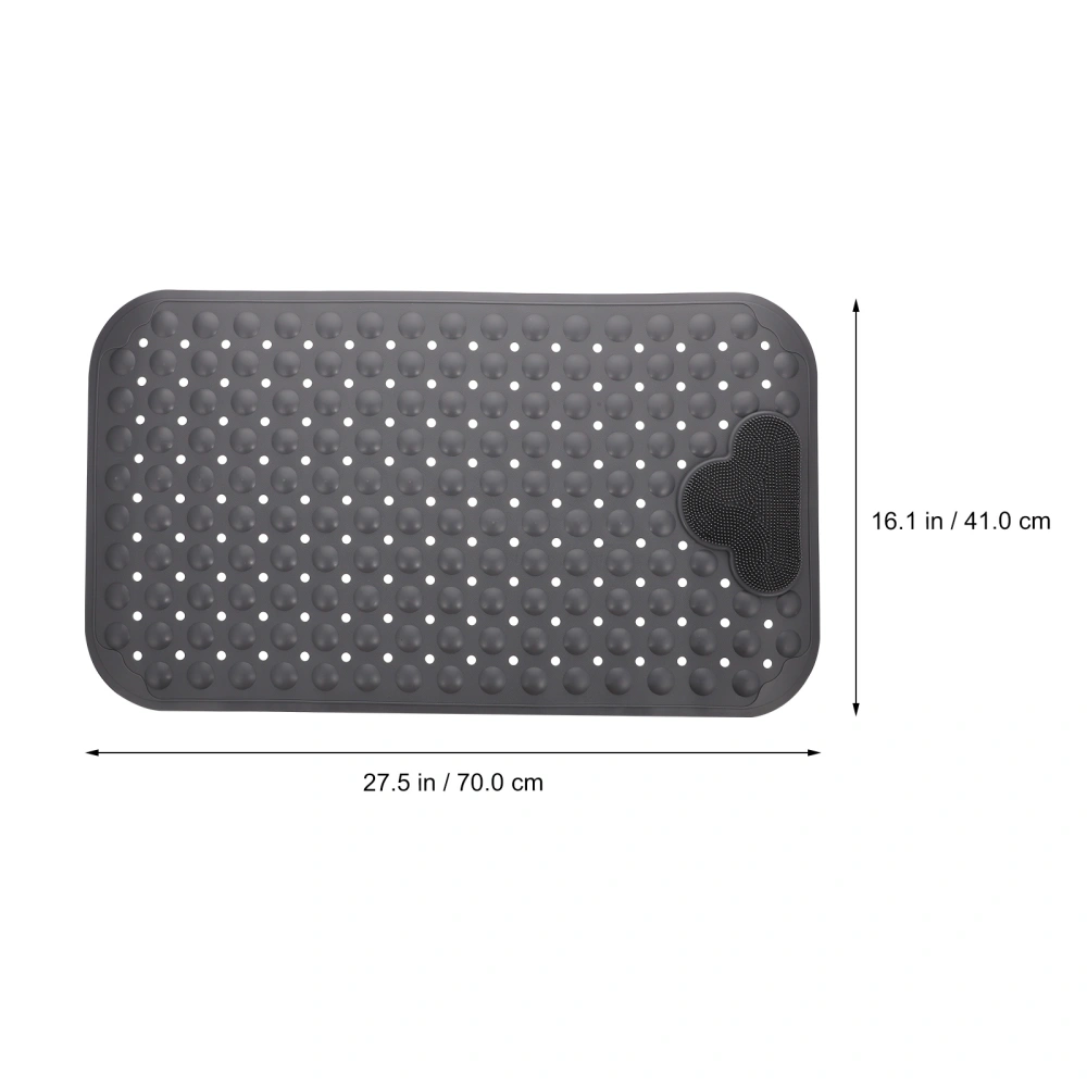 1 Pc Practical PVC Mat for Bathroom Anti-skid Cushion Home Indoor Entry Doormat