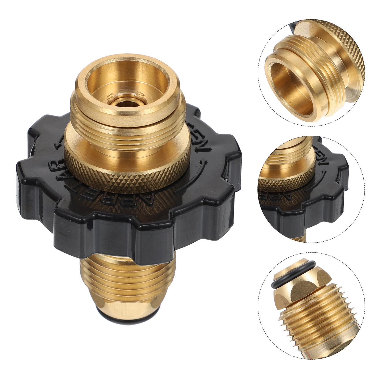 1Pc Propane Tank Adapter Camping Stove Adapter Gas Refill Tool (US Standard)