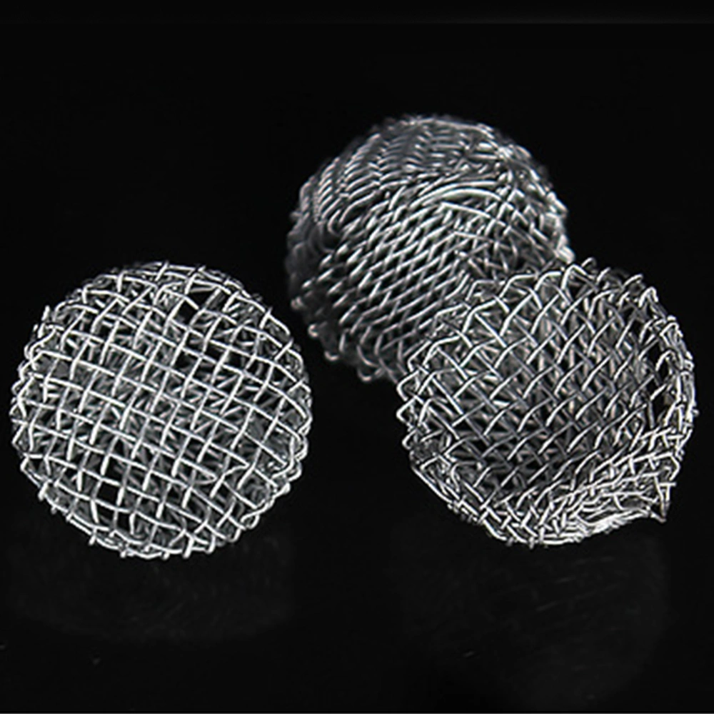 50pcs Metal Tobacco Pipe Screens Smoking Pipe Filters Combustion Support Tools for Home Travel Outdoor (13mm, Silver)