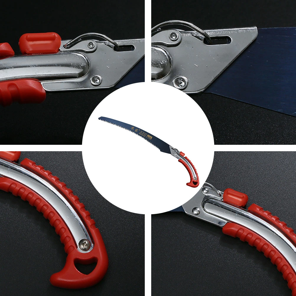 Household Disassemble Iron Curved Handle Garden Pruning Navy