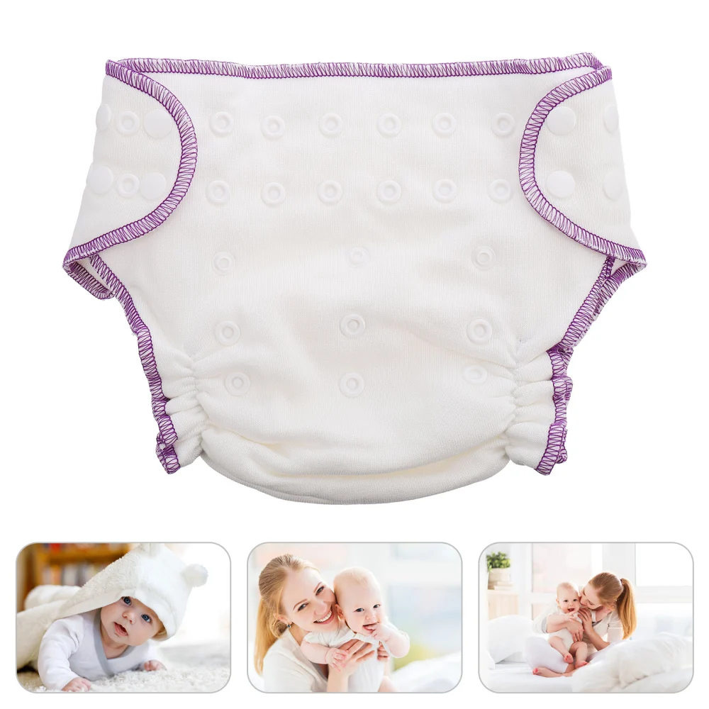 Washable Eco-Friendly Diaper Bamboo Cotton Nappy Reusable Cloth Diapers