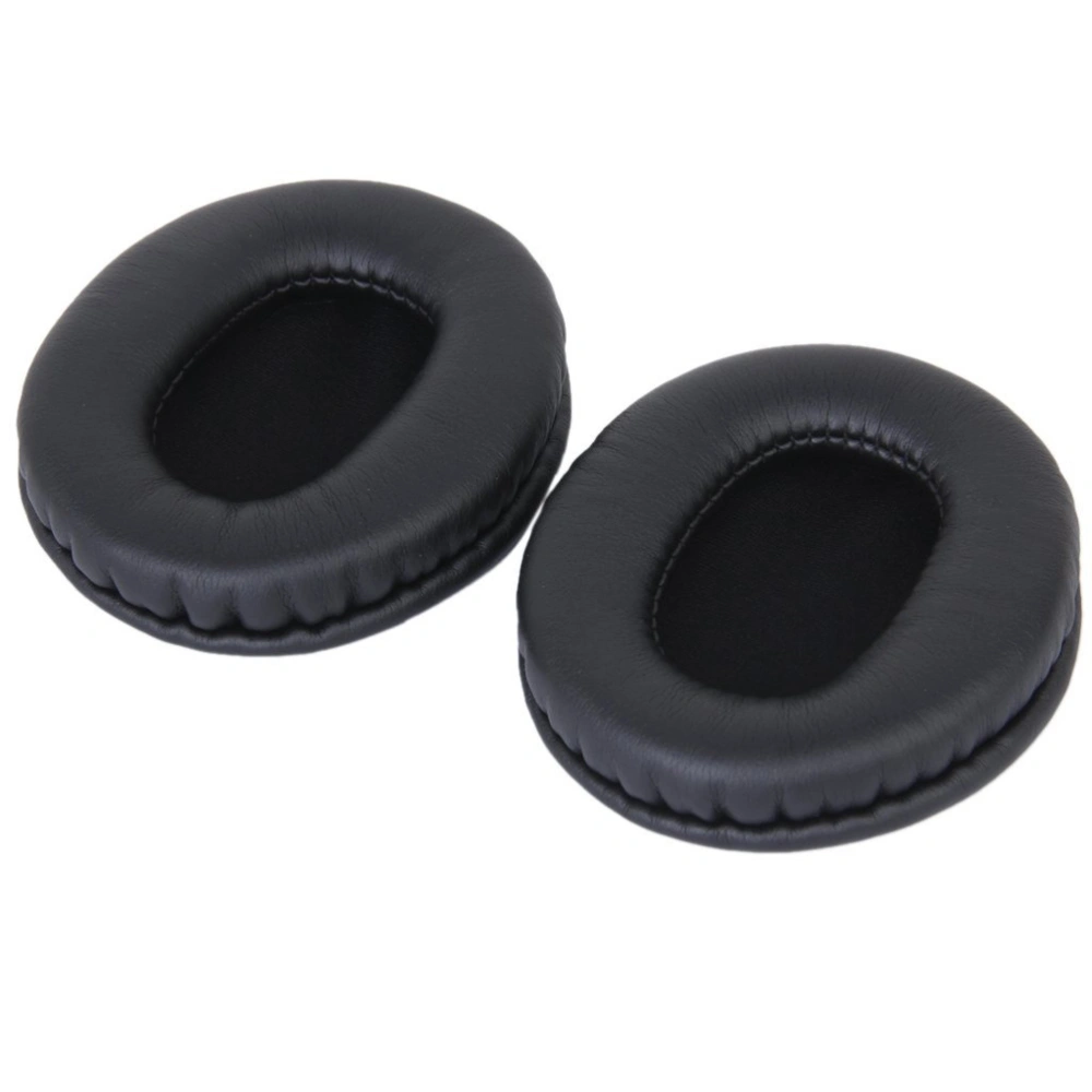 A Pair of Replacement Ear Pads Ear Cushions for Audio Technica ATH-M50 M50S M20 M30 M40 ATH-SX1 (Black)