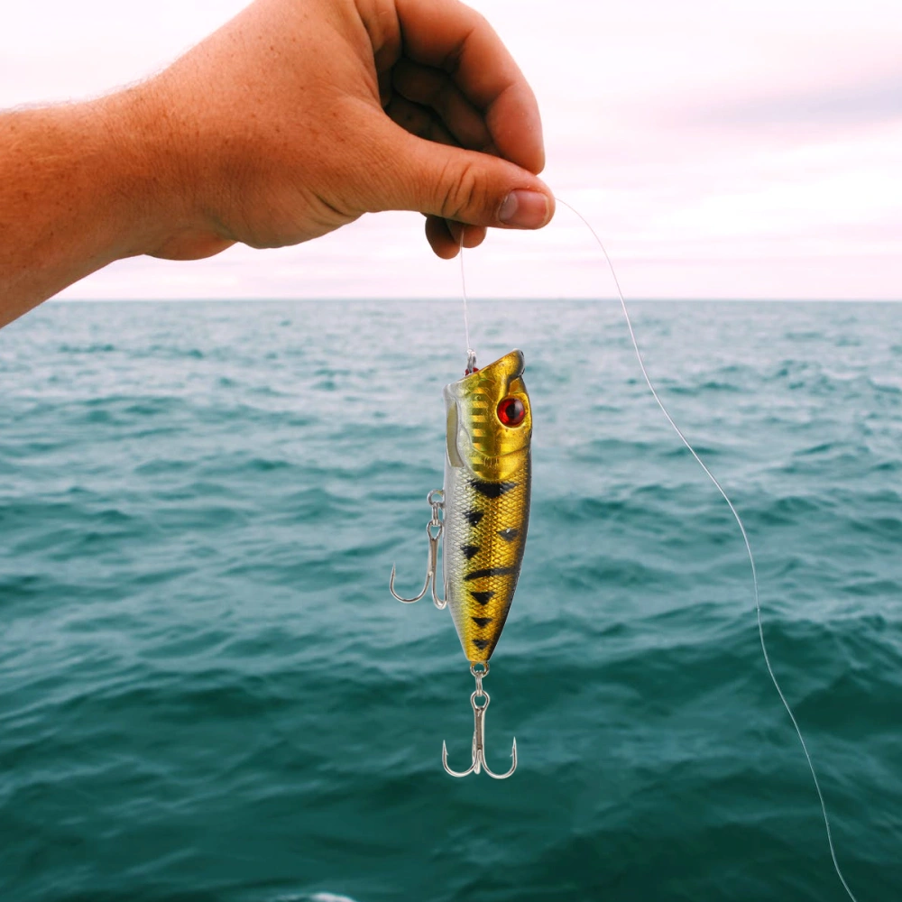 5PCS Simulation Fishing Lure Plastic Bionic Fish Bait Outdoor Fishing Prop