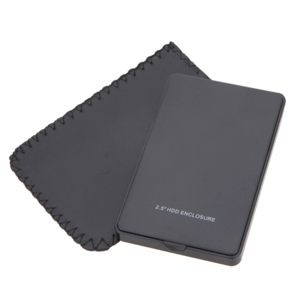 2.5" HDD Enclosure SATA to USB 2.0 External Hard Drive Enclosure (Black)