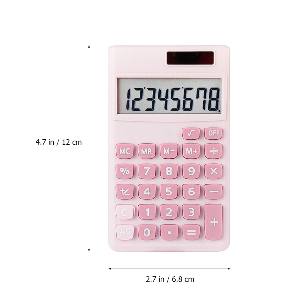 School Student Calculator Solar Powered Calculator Office Working Supply