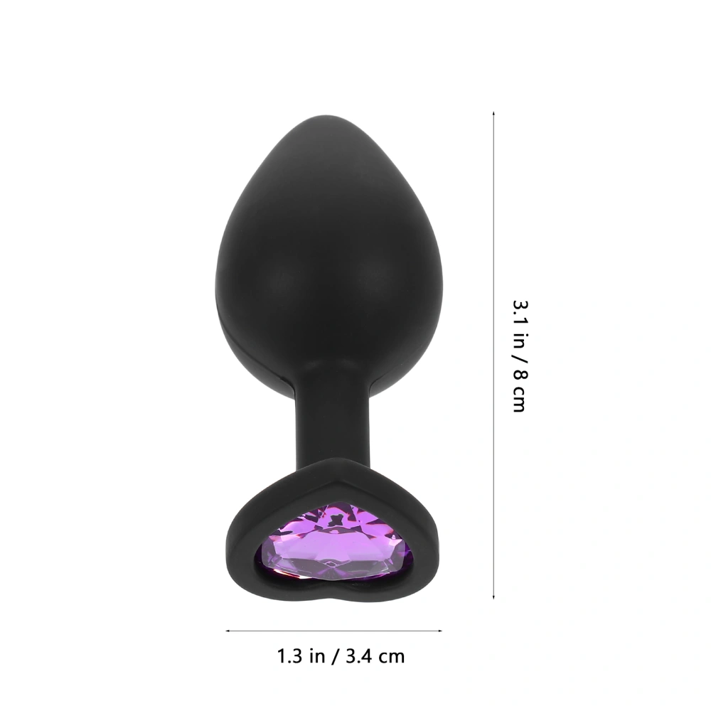 Heart Shape Silicone Butt Plug Anal Plug Stimulator Massager Adults Sex Toy