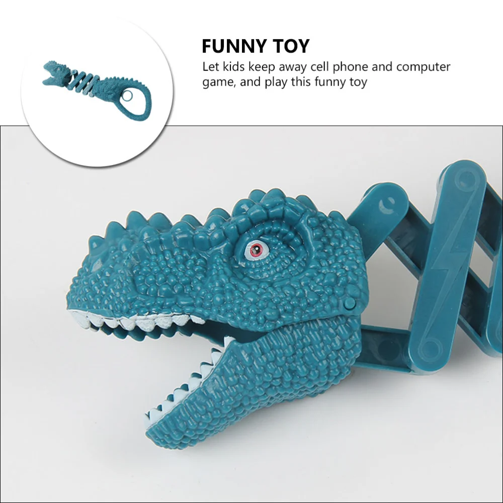 Creative Dinosaur Retractable Plaything Children Interesting Tricky Toy