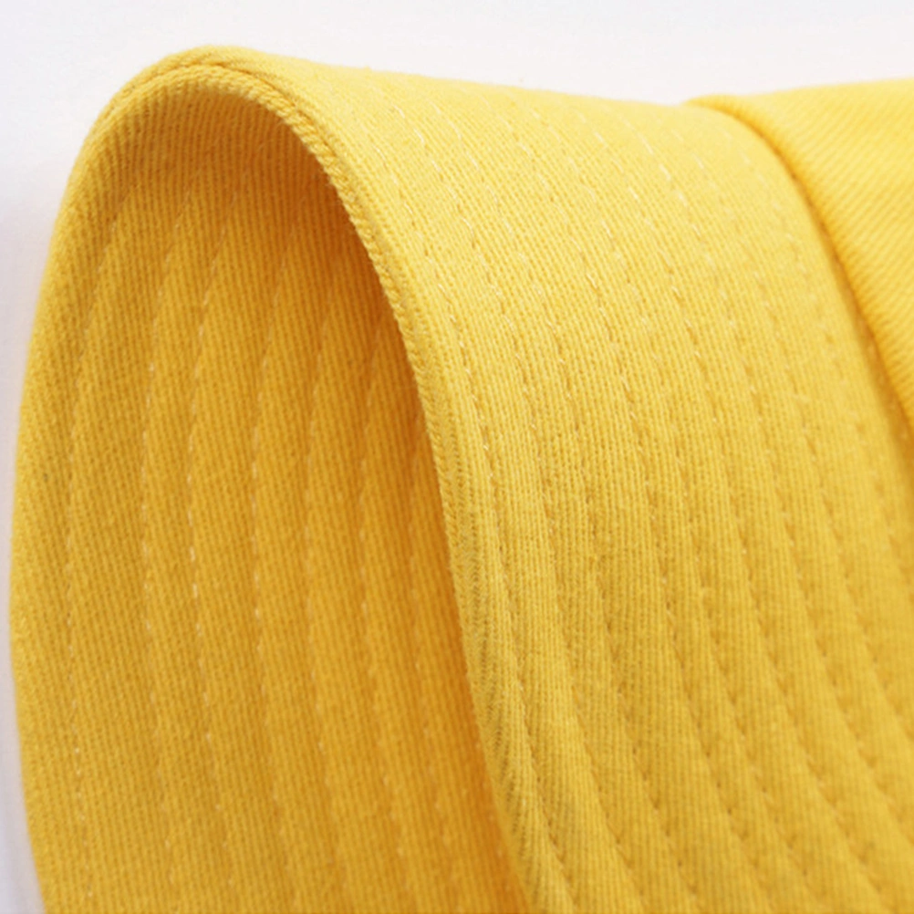 Women Men Sun Hat Outdoor UV Protection Summer Fisherman Hat Bucket Hat Summer Beach Sun Protection (Yellow)