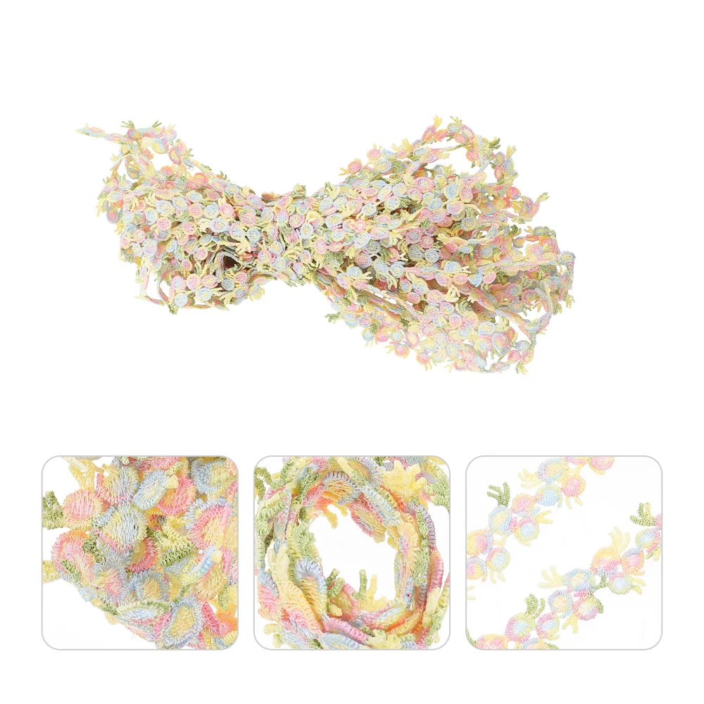 Decorative Clothes Ribbon Flower Lace Ribbons DIY Wedding Dress Supply Hat Accessory