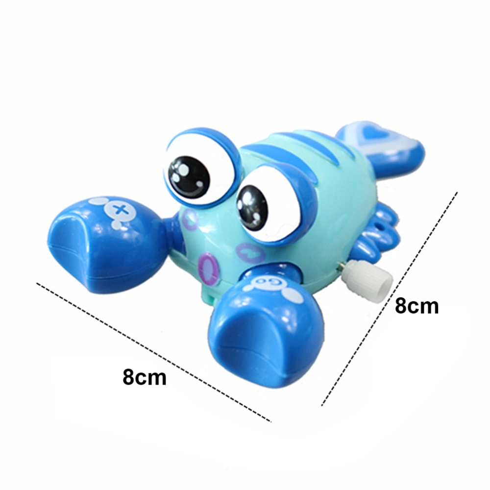 3 Pcs Creative Baby Toys Clockwork Crawfish Toys Wind-up Playthings for Toddler Kids (Random Color)