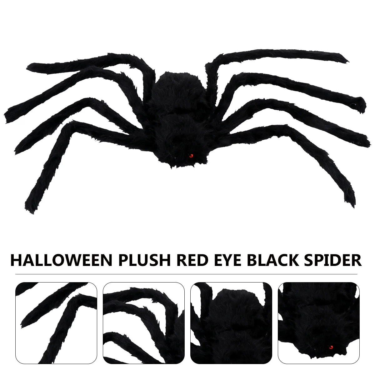 Halloween Prank Joking Props Plush Spider Toy Simulation Spider for Decor