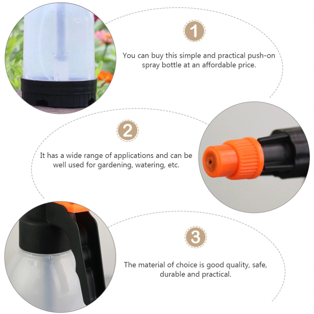 1pc Practical Gardening Water Bottle Hand Pressure Flower Sprinkler for Home