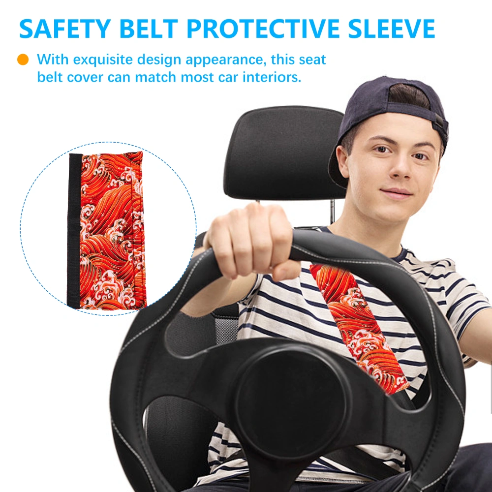 1Pc Car Seat Belt Cover Cozy Safety Belt Cushion Practical Car Seat Belt Pad