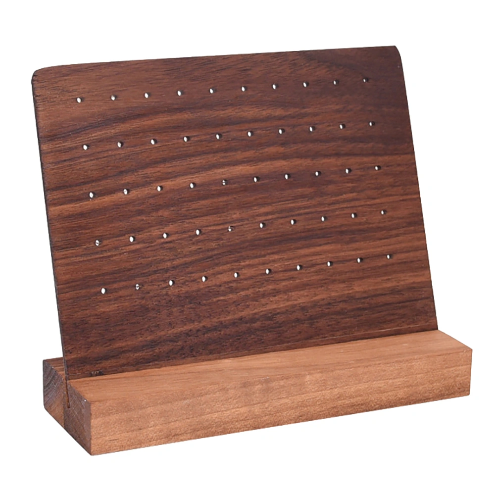 1 Pc 56 Slots Ear Studs Display Board Earrings Shelf Jewelry Display Prop