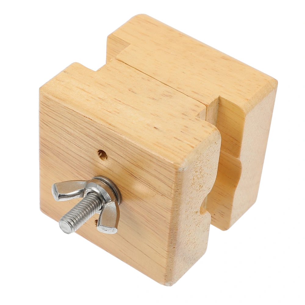 Wooden Watch Holder Vise Adjustable Watch Fixed Clamp Useful Watchmaker Tool