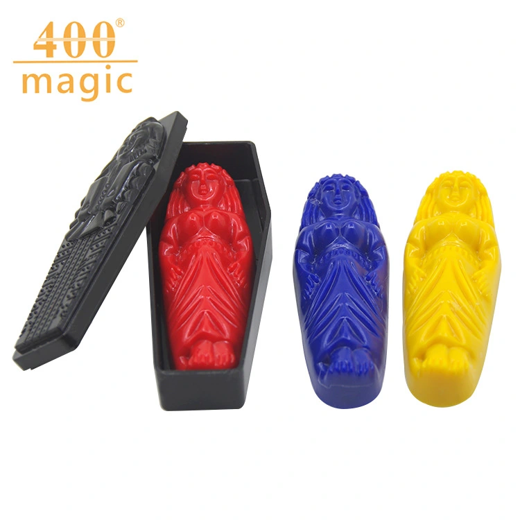 1 Set of Halloween Coffin Ornaments Halloween Party Favors Miniature Coffin Performance Props