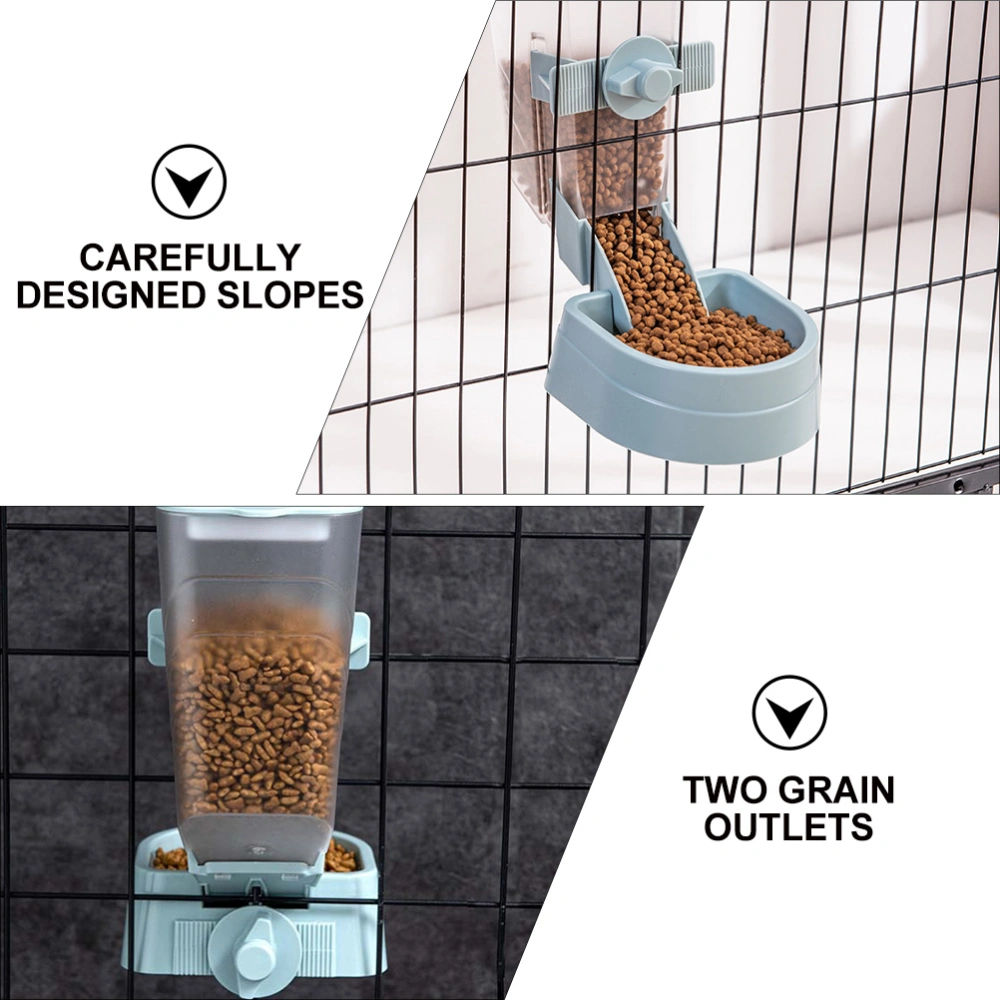 Cat Dog Puppy Food Dispenser Automatic Food Bowl Feeder Hanging Dish Pet Supply