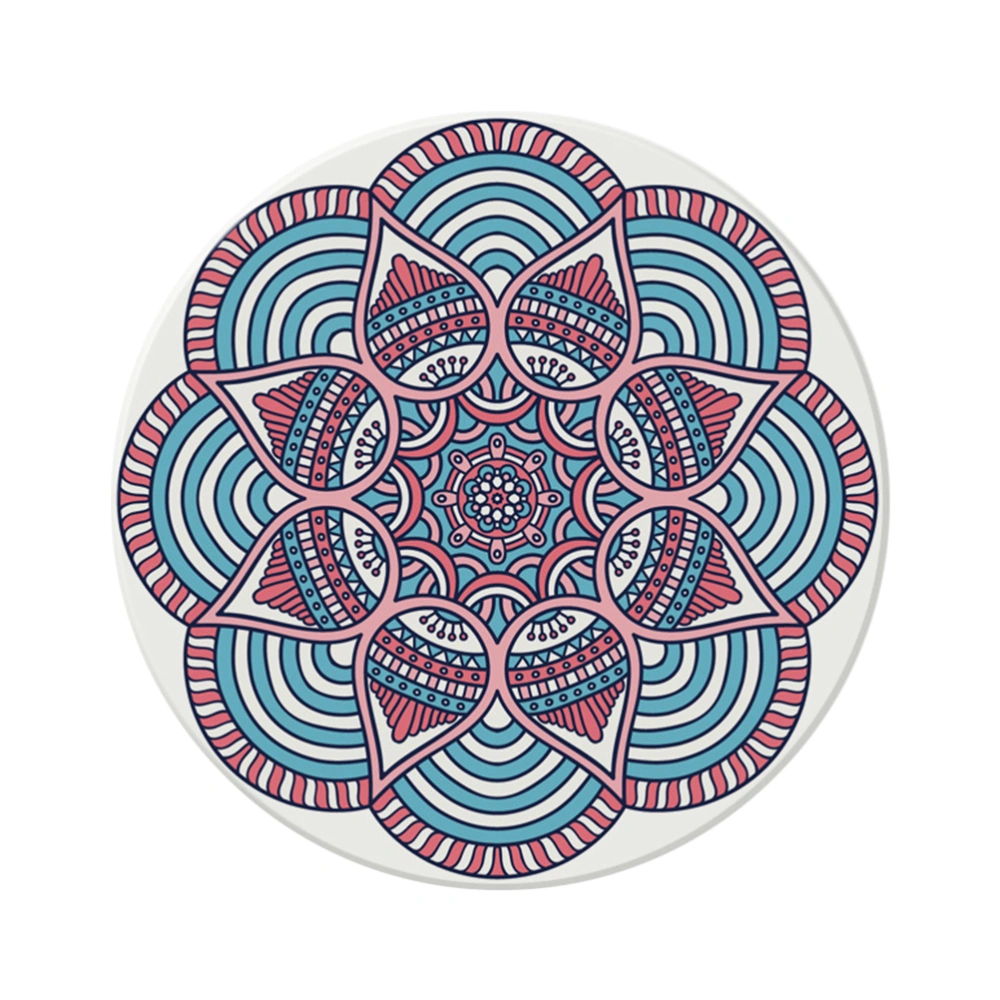 1pc Desktop Cup Mat Delicate Bohemian Style Cup Placemat Desktop Cup Pad