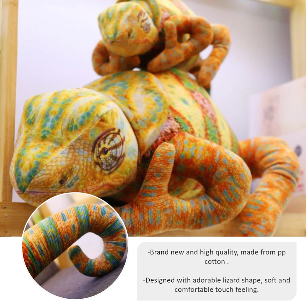 Pp Cotton Toy Lovely Doll  Lizard Shape Toy for Kids Assorted Color