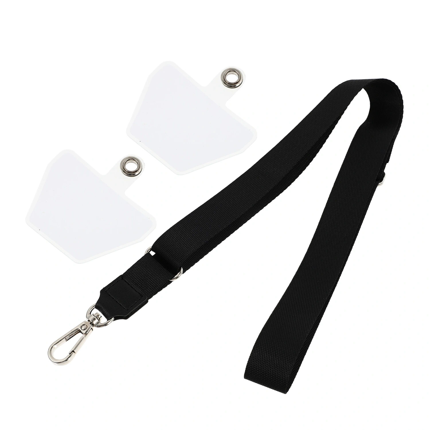 Adjustable Phone Lanyard with Transparent Patches Universal Wrist Lanyard